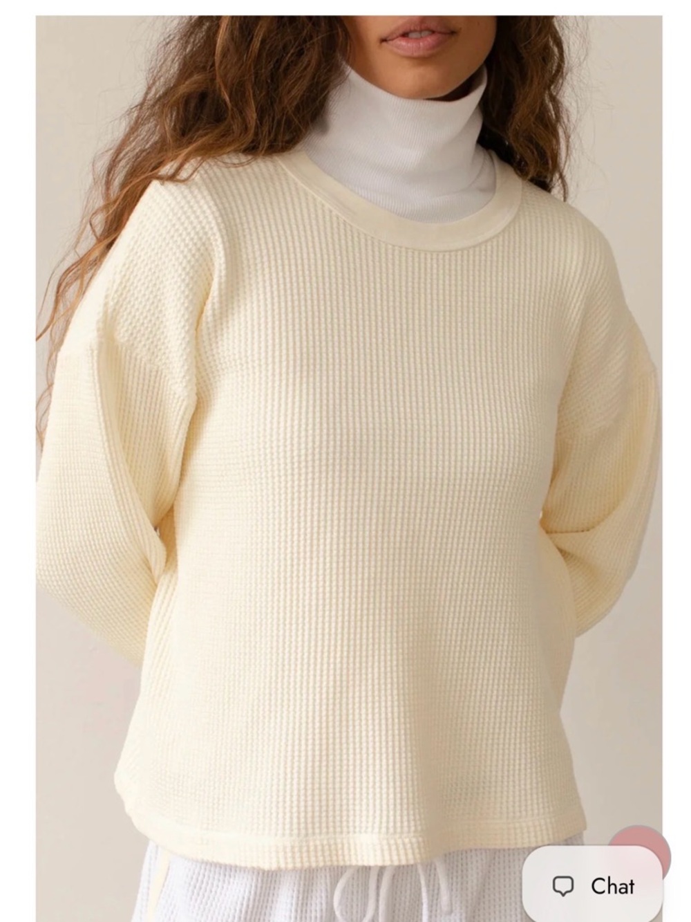 DONNI thermal crew neck
